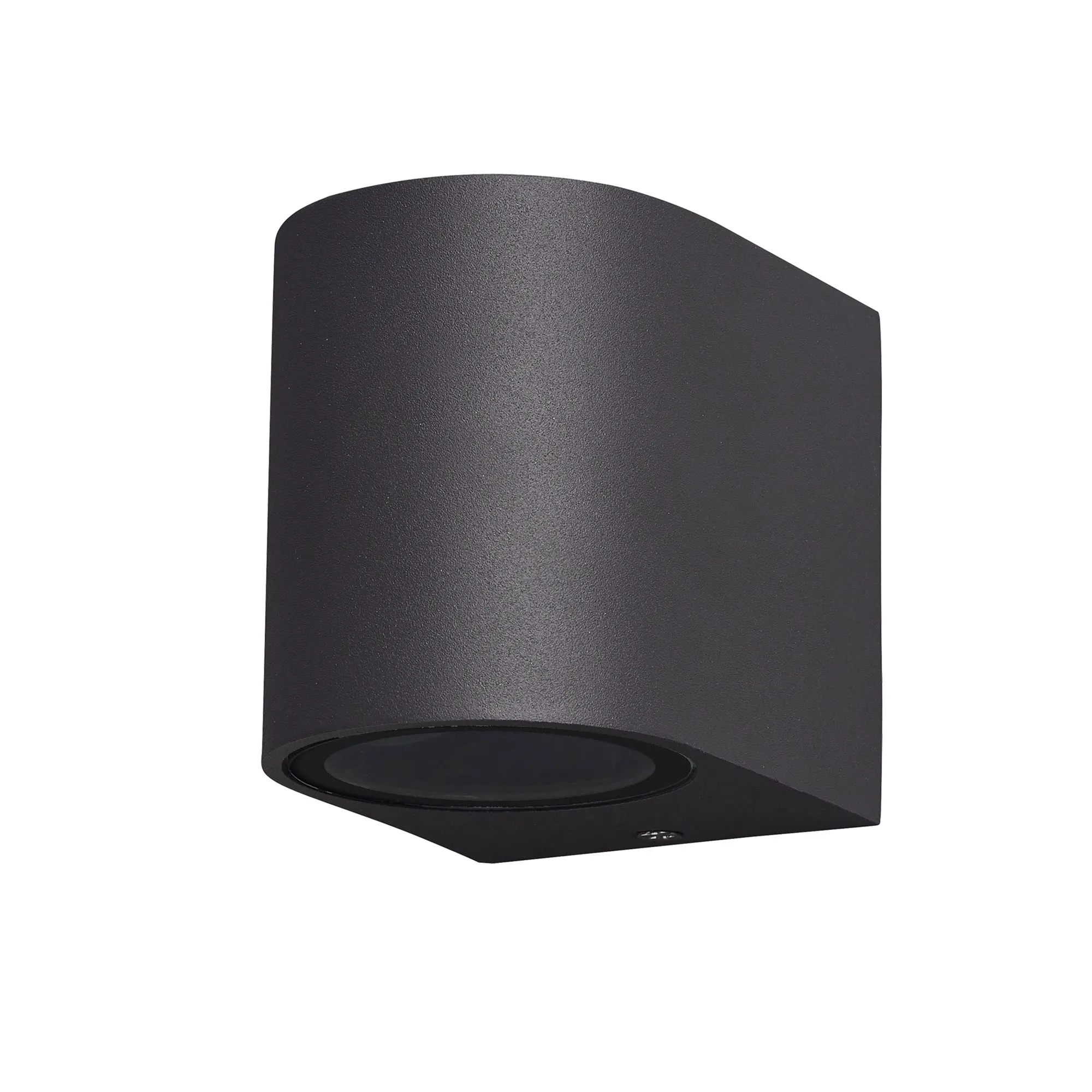 Kandanchu Round Wall Lamp 1 Light Anthracite M6512  Mantra Fusion Kandanchu Anthracite